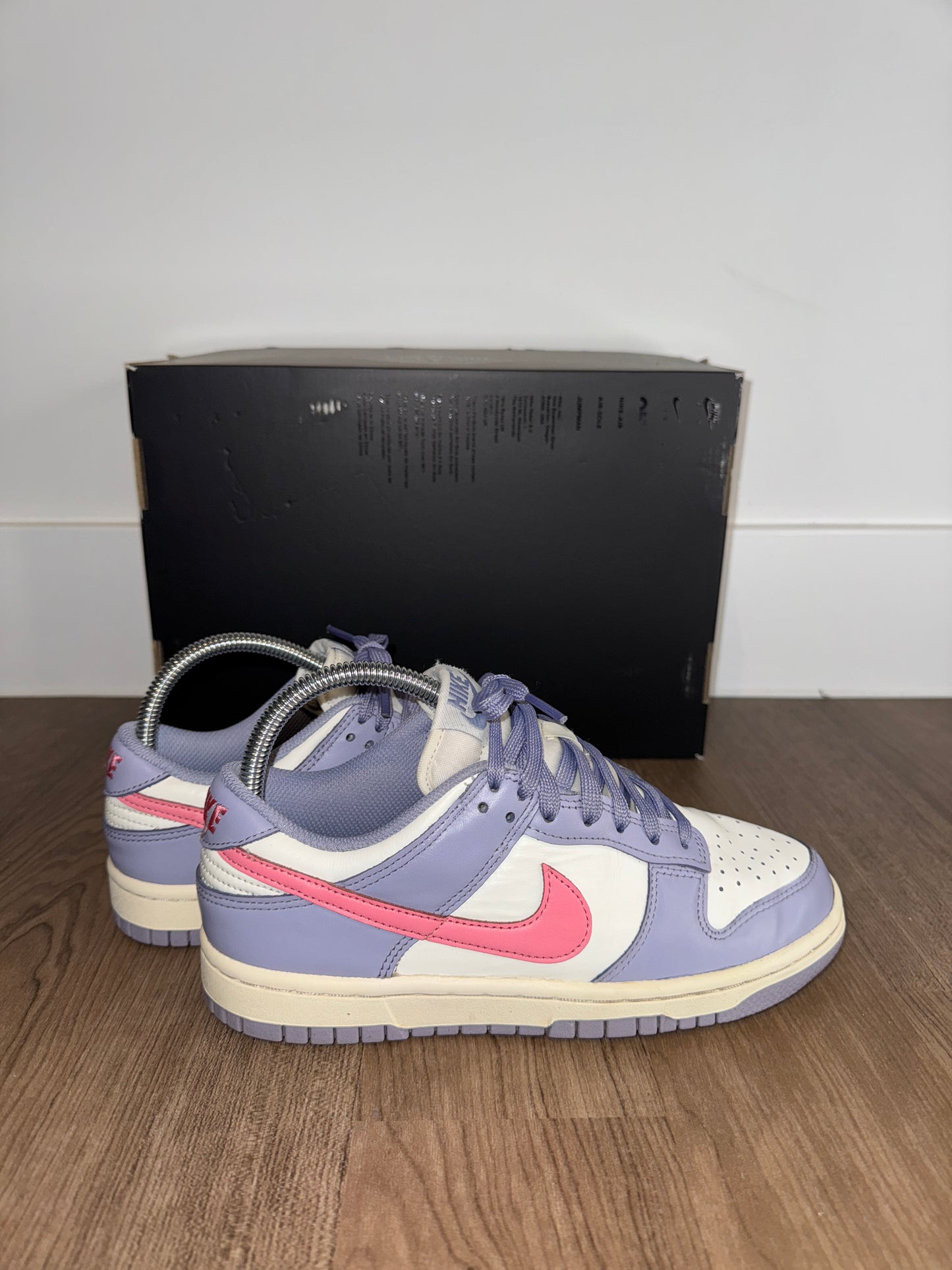 🔥 Nike Dunk Low Retro Pink & Purple - RRP £120 - Size Uk 4