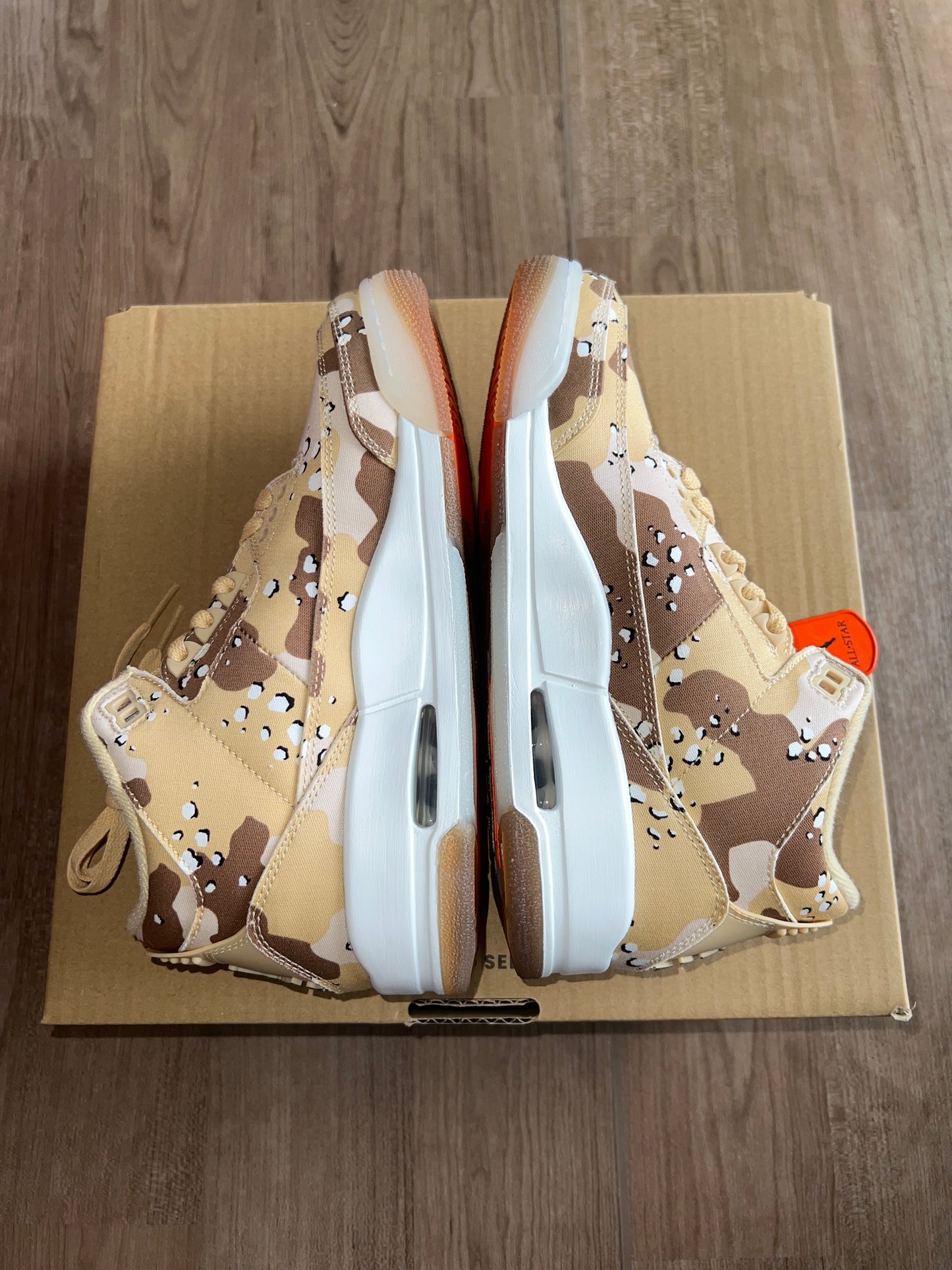 🔥 Nike Air Jordan 3 Retro Camo Driftwood - RRP £190 - Size Uk 4
