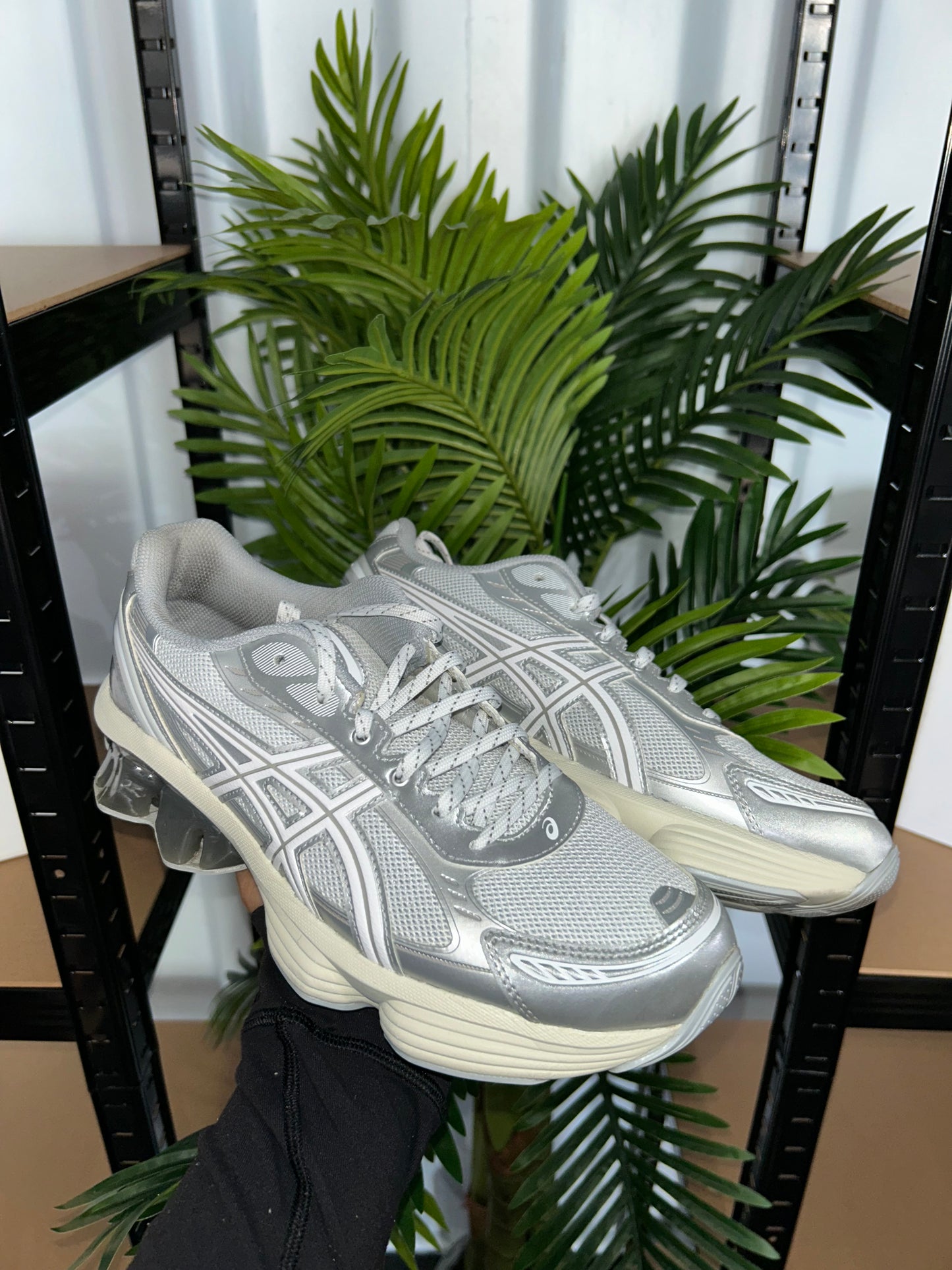 🔥 ASICS Gel Kinetic Fluent Silver Canyon - RRP £180 - Size Uk 8