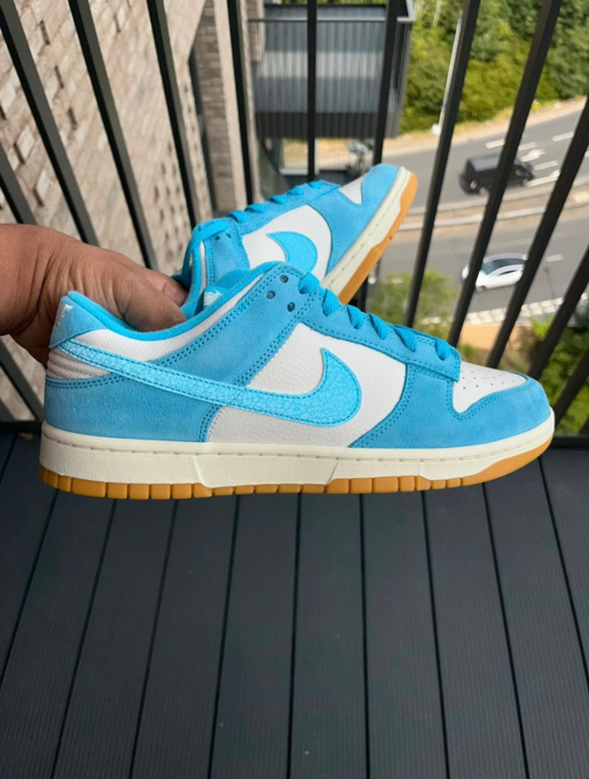 🔥 Nike Dunk Low Premium Blue, Brown & Coconut Milk - RRP £120 - Size Uk 9