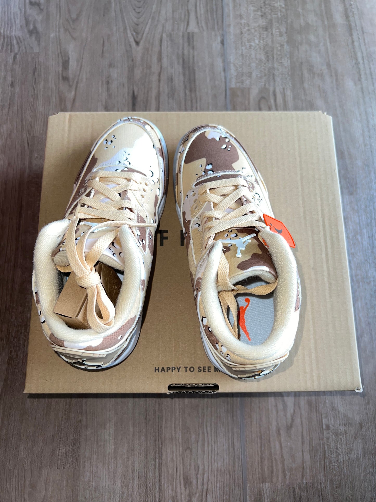 🔥 Nike Air Jordan 3 Retro Camo Driftwood - RRP £190 - Size Uk 4