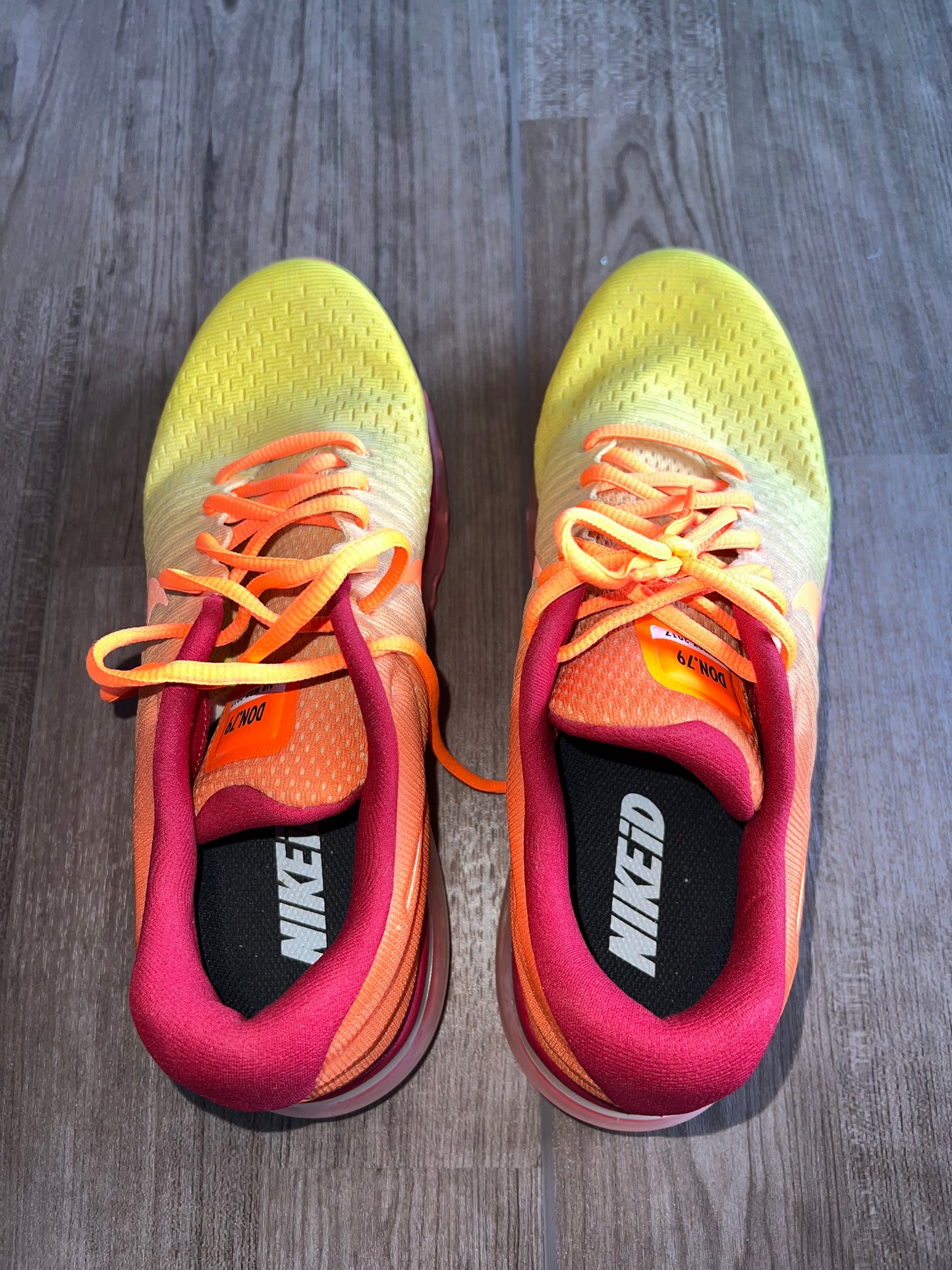 🔥 Nike Airmax 2017 Nike ID 1of1 - RRP £120 - Size Uk 10