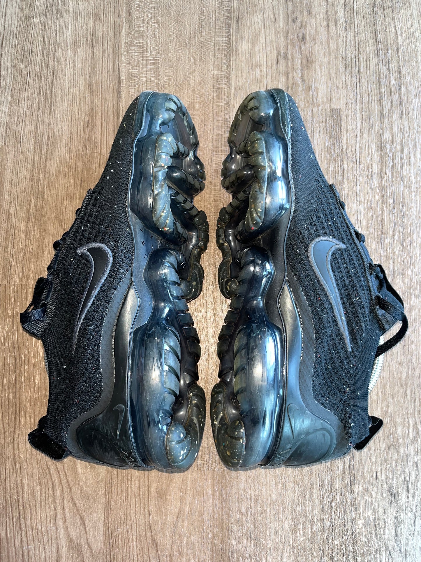 🔥 Nike Air Vapormax Flyknit Plus Black Supreme - RRP £210 - Size Uk 6