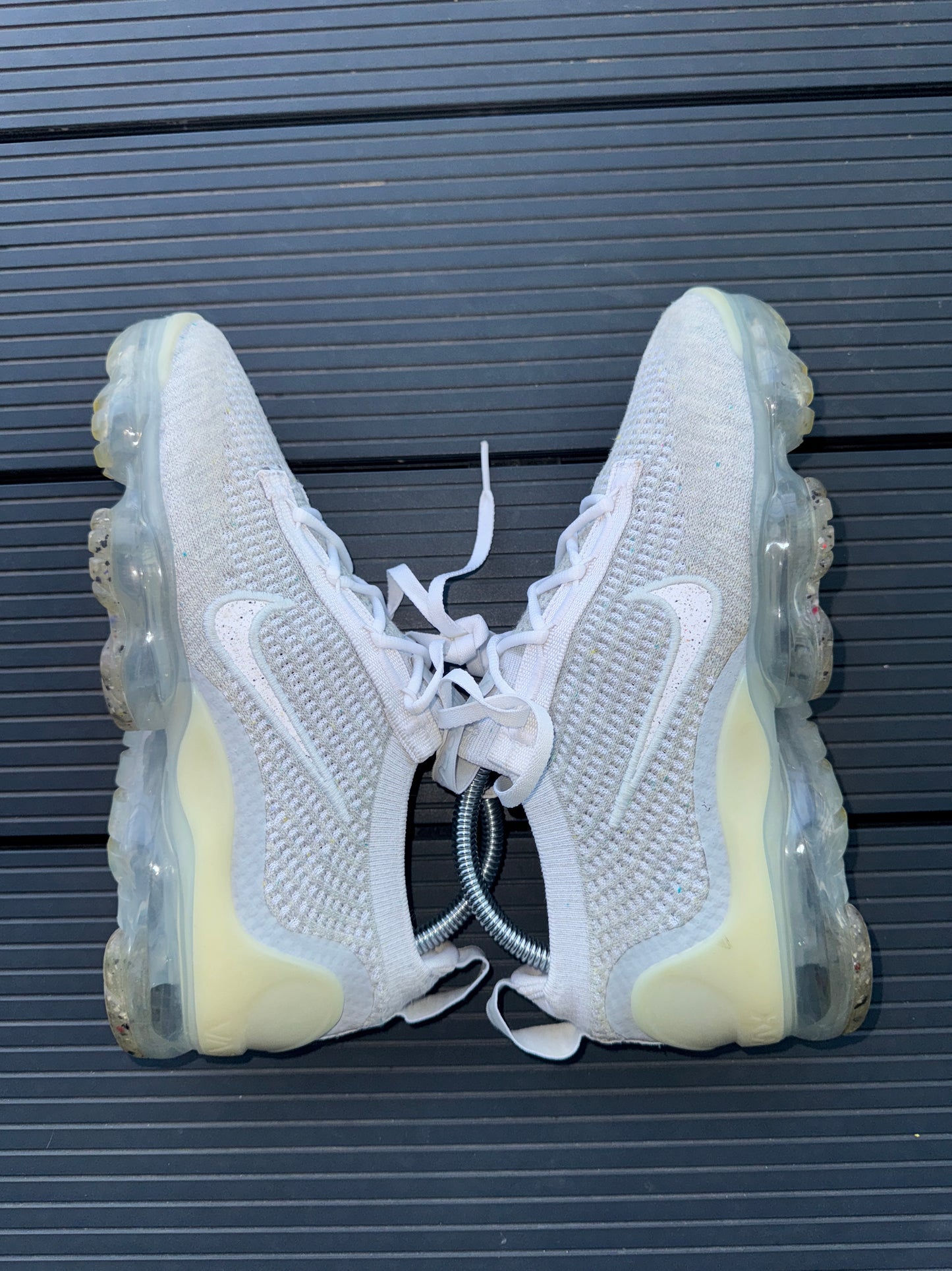 🔥 Nike Air Vapormax Flynit White Space - RRP £210 - Size Uk 5
