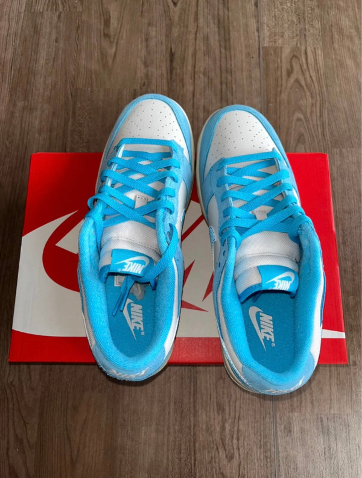 🔥 Nike Dunk Low Premium Blue, Brown & Coconut Milk - RRP £120 - Size Uk 9