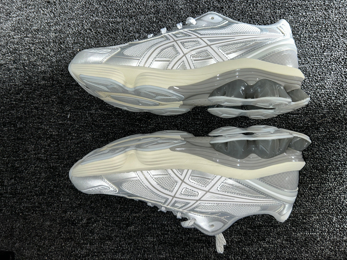 🔥 ASICS Gel Kinetic Fluent Silver Canyon - RRP £180 - Size Uk 8