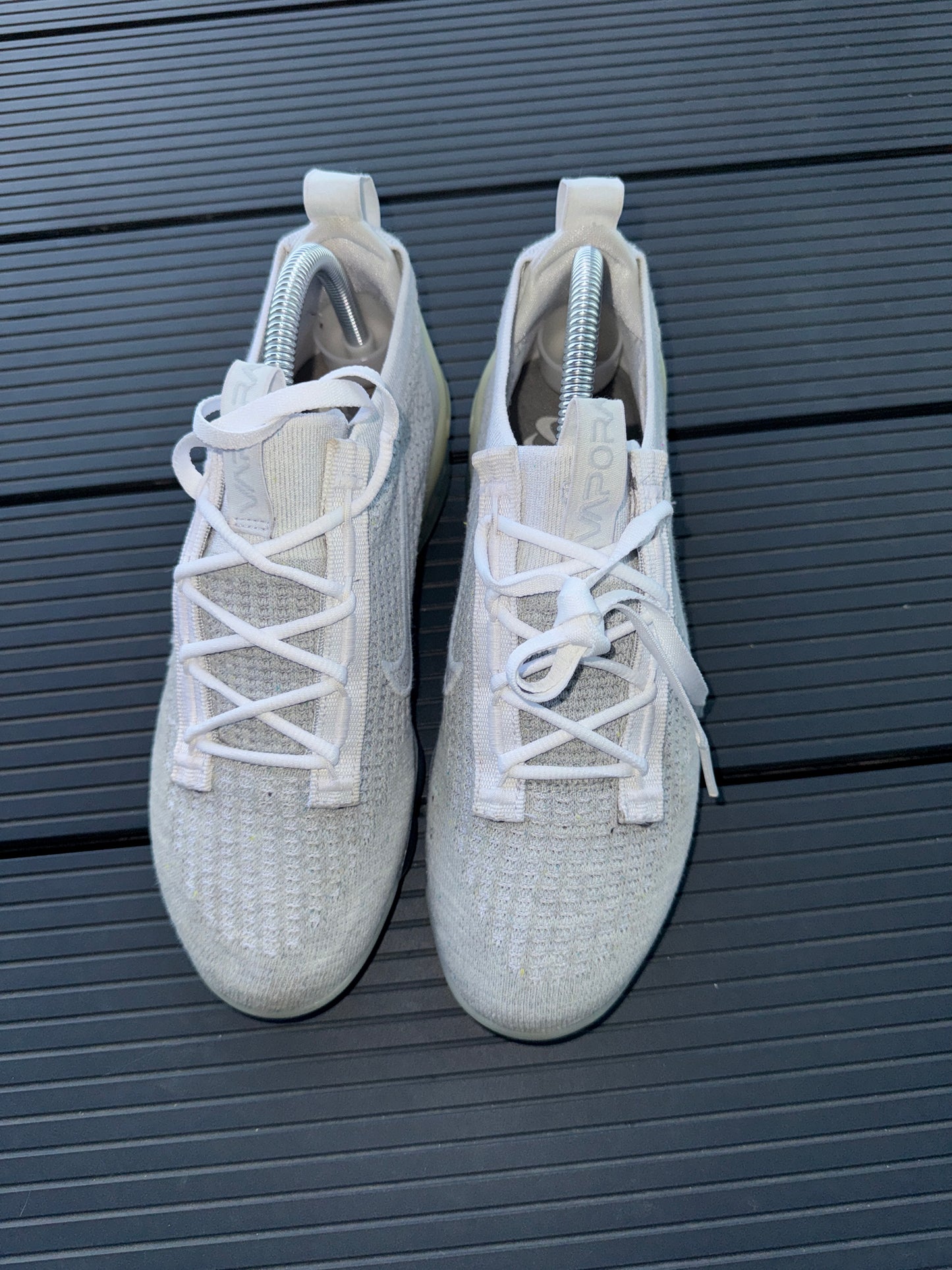 🔥 Nike Air Vapormax Flynit White Space - RRP £210 - Size Uk 5