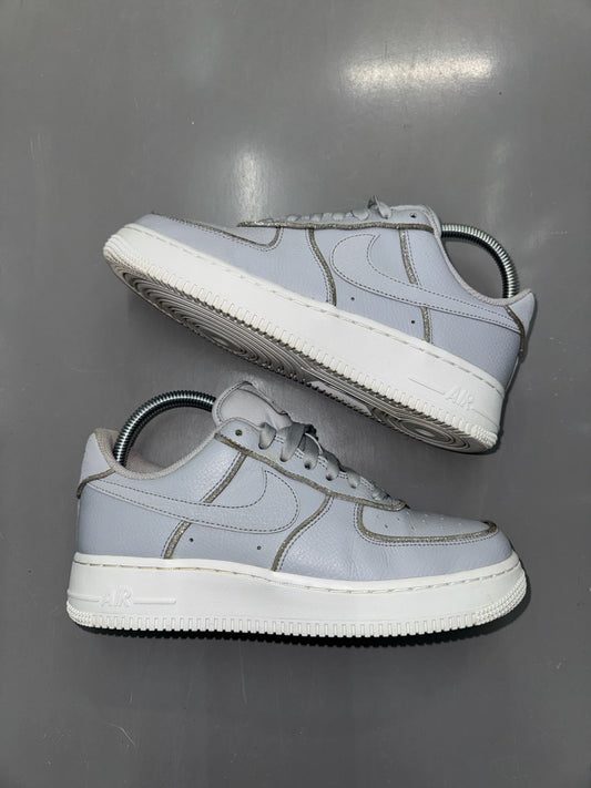 🔥 Nike Airforce One 1 Silver Glitter - RRP £120 - Size Uk 5