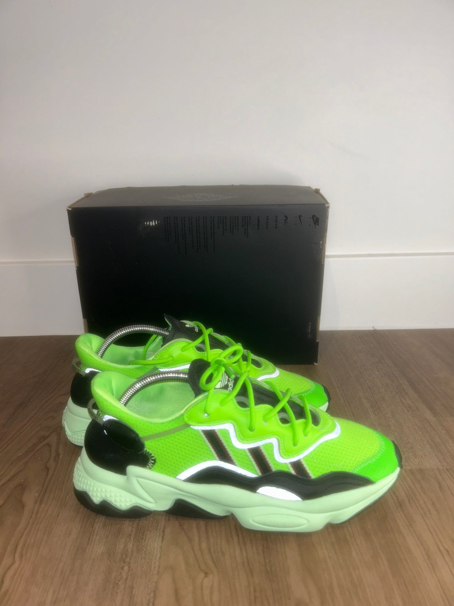 🔥 Adidas Originals Ozweego Lime Green - RRP £90 - Size Uk 8.5