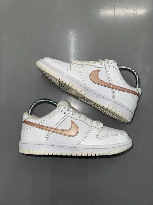 🔥 Nike Dunk Low Retro Rose & White - RRP £120 - Size Uk 4.5