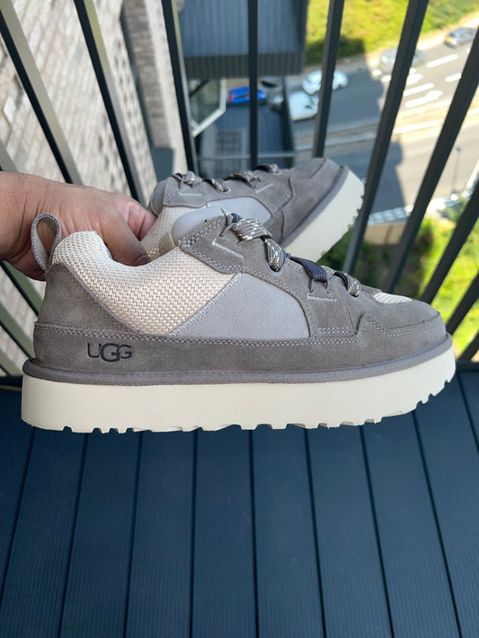 🔥 Ugg M Low LowMel Grey Suede - RRP £140 - Size Uk 10