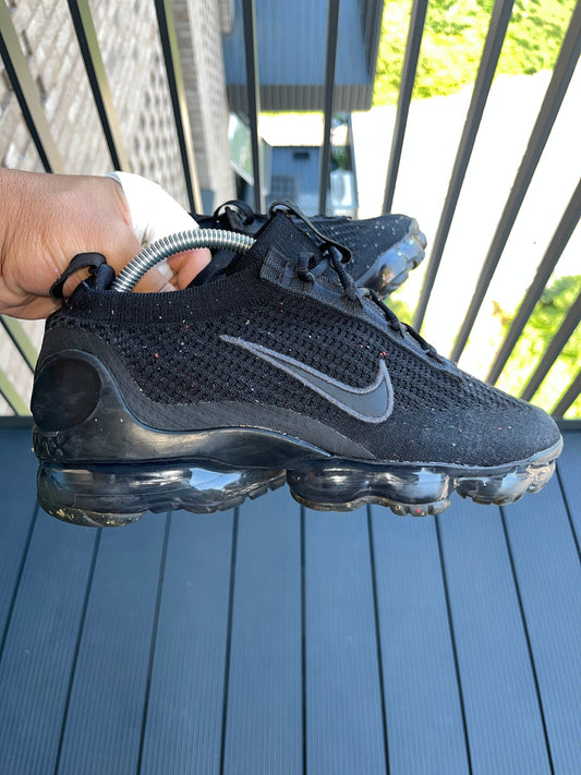 🔥 Nike Air Vapormax Flyknit Plus Black Supreme - RRP £210 - Size Uk 6