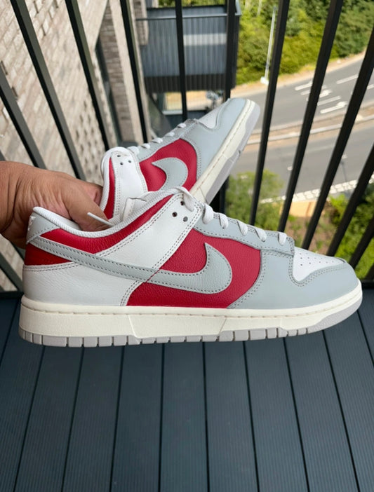 🔥 Nike Dunk Low Premium Iron Ore & Red  - RRP £120 - Size Uk 11