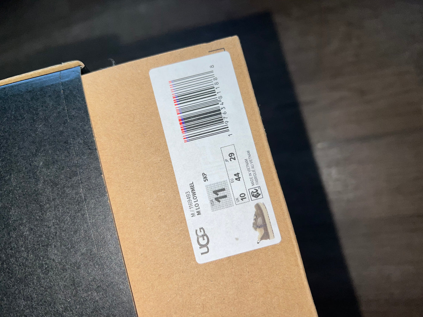 🔥 Ugg M Low LowMel Grey Suede - RRP £140 - Size Uk 10